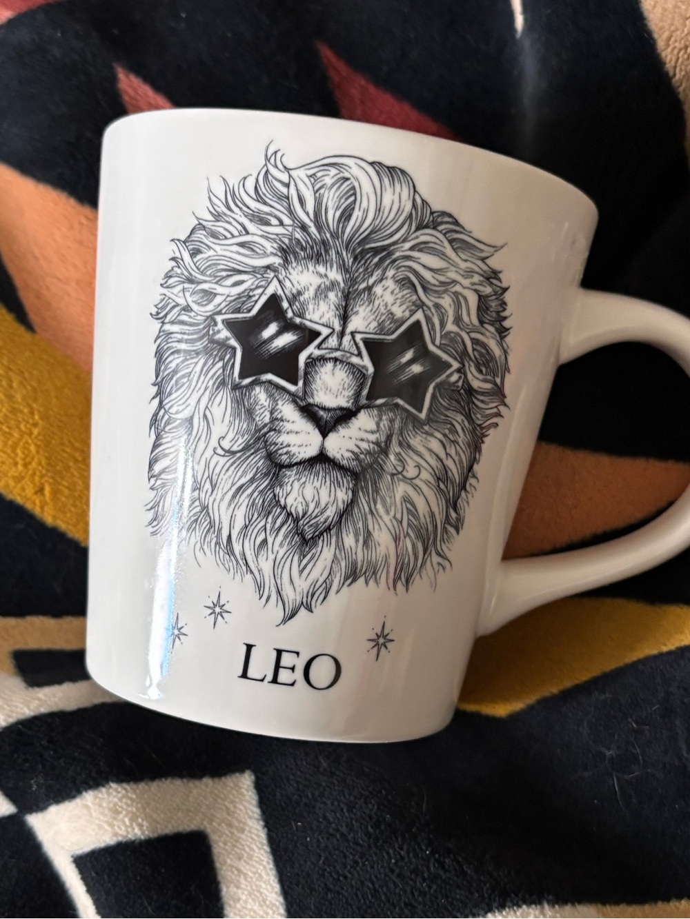 “Leo” coffee cup William Sonoma.